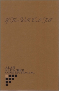 Alan Fletcher Construction Custom Homes Brochure