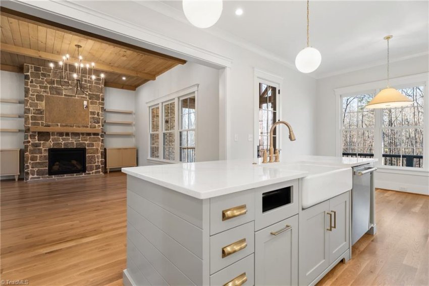 Photo Custom Kitchens Winston-Salem Alan Fletcher Construction