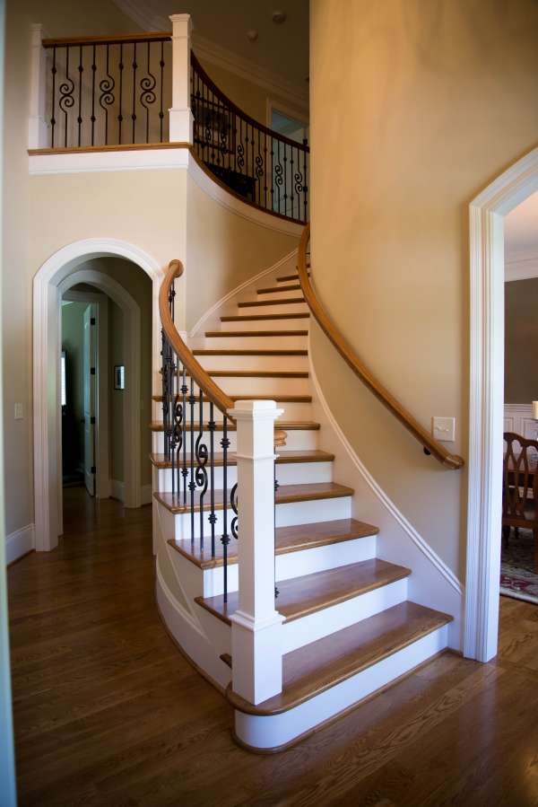 Photo stairs railings Winston-Salem Alan Fletcher Construction