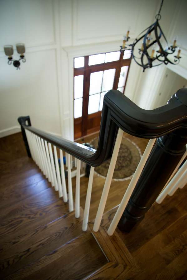 Photo stairs railings Winston-Salem Alan Fletcher Construction