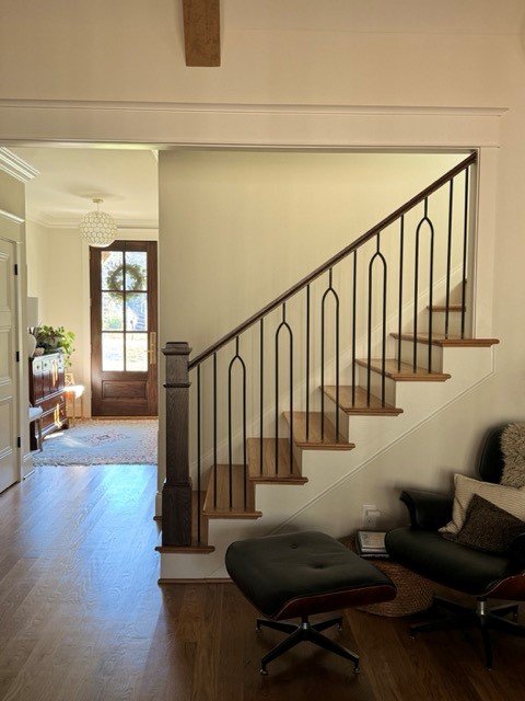 Photo stairs railings Winston-Salem Alan Fletcher Construction