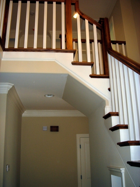 Photo stairs railings Winston-Salem Alan Fletcher Construction